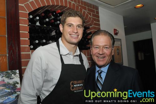 Philadelphia Eagles Brent Celek Celebrity Serving Event