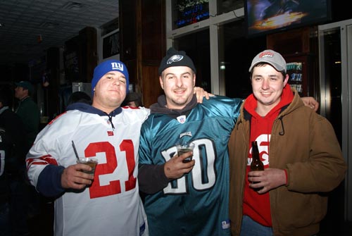 McFadden's EAGLES/Giants Home Game - Week 10