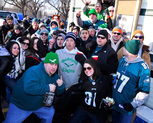 McFadden's EAGLES/Green Bay - Playoff Game 1