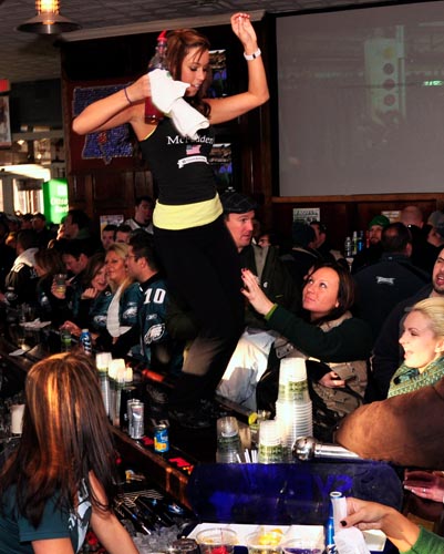 McFadden's EAGLES/Green Bay - Playoff Game 1