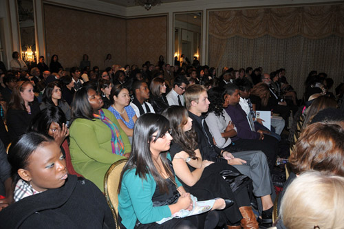 Vogue's Andre Leon Talley Visits Philadelphia Students