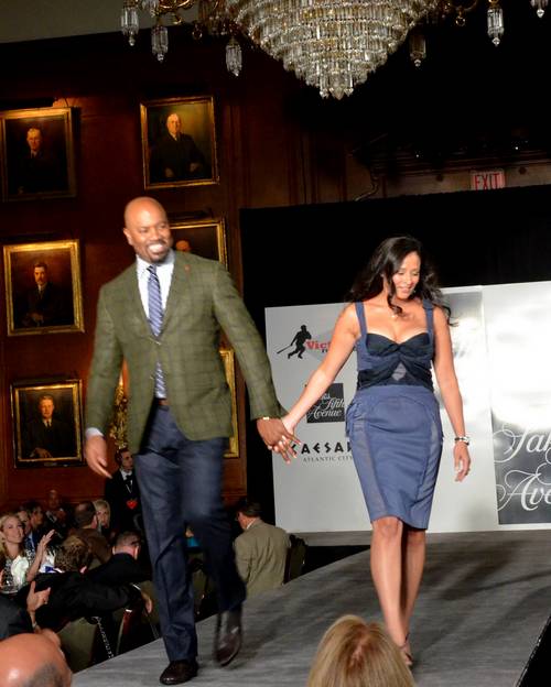 Shane Victorino All-Star Celebrity Fashion Show