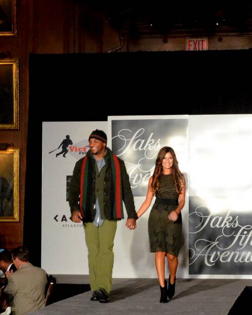 Shane Victorino All-Star Celebrity Fashion Show