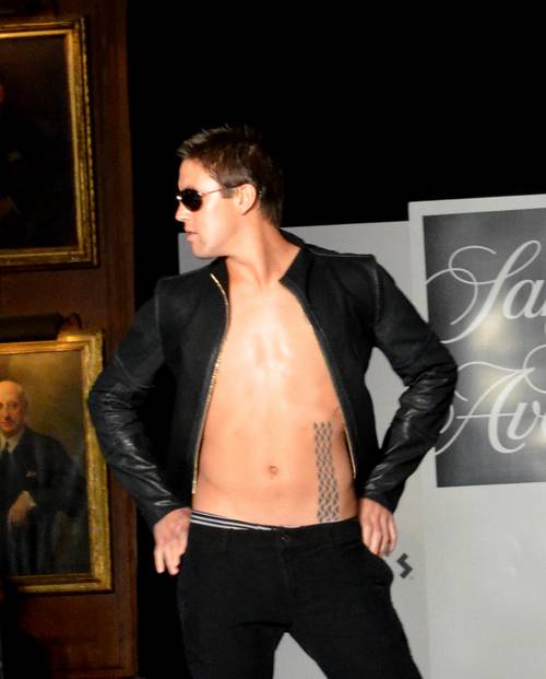 Shane Victorino All-Star Celebrity Fashion Show