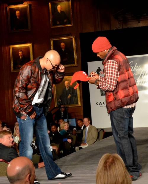 Shane Victorino All-Star Celebrity Fashion Show