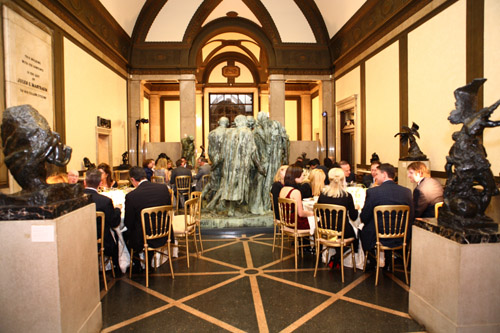 Bernie Robbins and Van Cleef & Arpels present Dinner at the Rodin Museum
