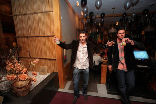 New Years Eve @ Hibachi with the Fireworks