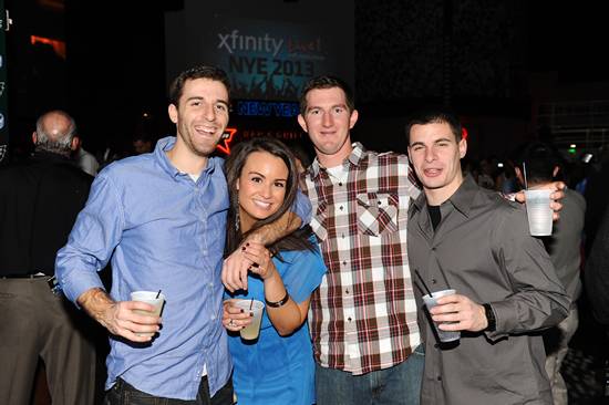 New Years Eve 2013 at XFINITY Live! (Gallery F)