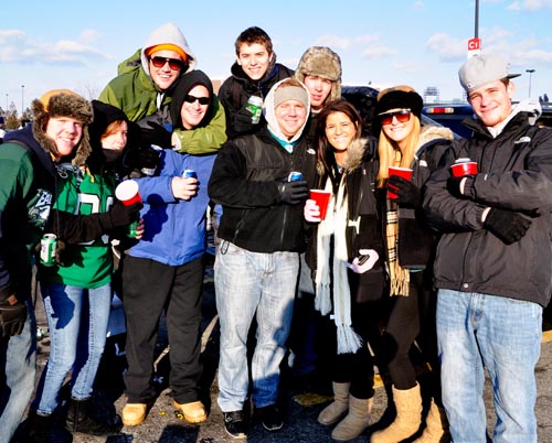 McFadden's EAGLES/Green Bay - Playoff Game 1