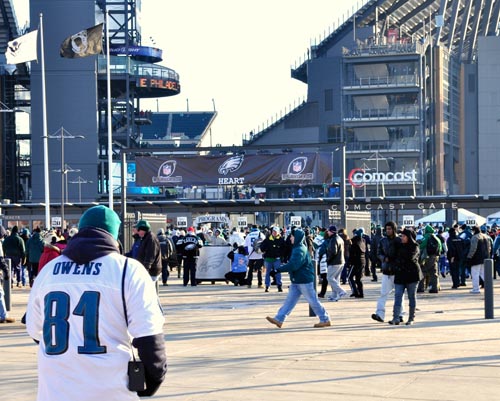 McFadden's EAGLES/Green Bay - Playoff Game 1