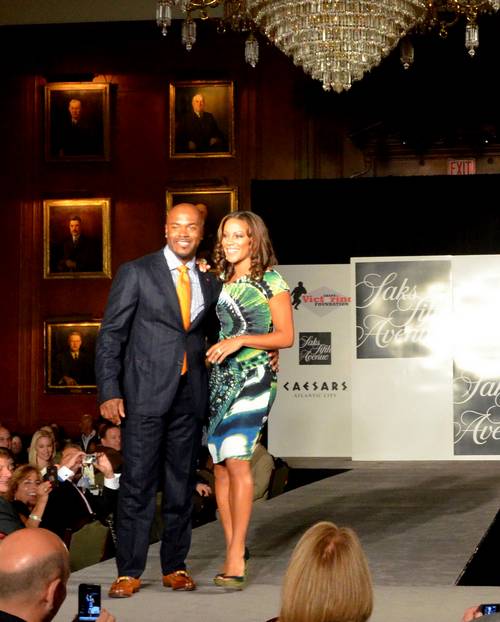 Shane Victorino All-Star Celebrity Fashion Show