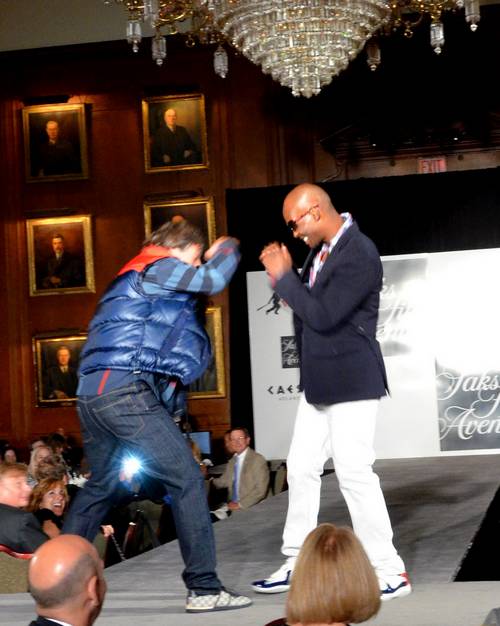 Shane Victorino All-Star Celebrity Fashion Show
