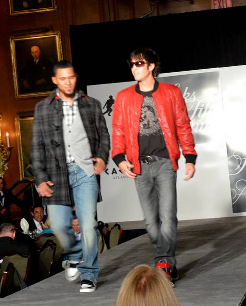 Shane Victorino All-Star Celebrity Fashion Show