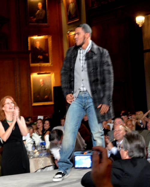 Shane Victorino All-Star Celebrity Fashion Show