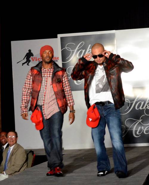 Shane Victorino All-Star Celebrity Fashion Show