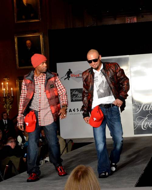 Shane Victorino All-Star Celebrity Fashion Show