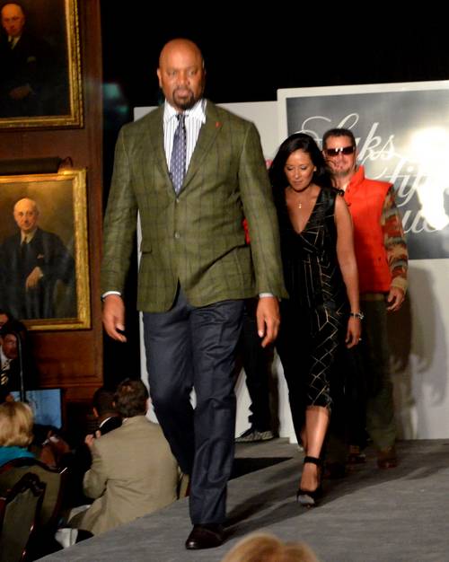 Shane Victorino All-Star Celebrity Fashion Show