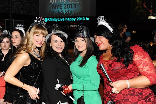 New Years Eve 2013 at XFINITY Live! (Gallery F)