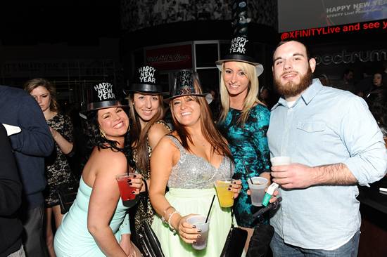 New Years Eve 2013 at XFINITY Live! (Gallery F)