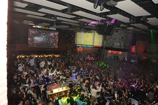 New Years Eve 2013 at XFINITY Live! (Gallery F)
