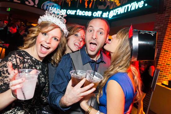 New Years Eve 2013 at XFINITY Live! (Gallery D)