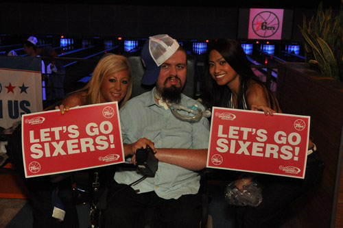 Sixers Bowl-Off For Charity