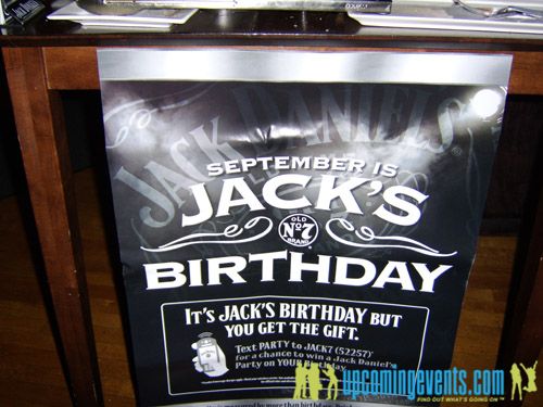 Jack Daniel's Birthday Party