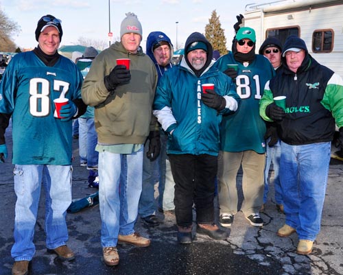 McFadden's EAGLES/Green Bay - Playoff Game 1