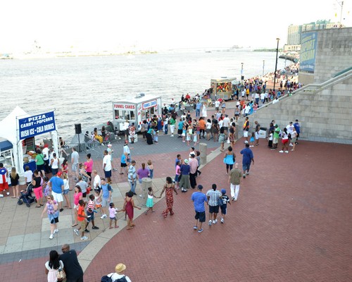 Seaport Fireworks 2011