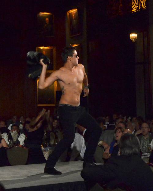 Shane Victorino All-Star Celebrity Fashion Show