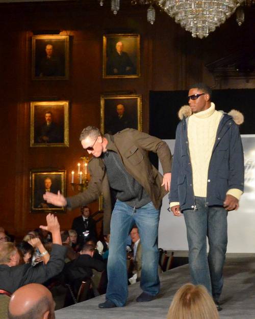 Shane Victorino All-Star Celebrity Fashion Show