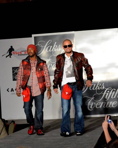 Shane Victorino All-Star Celebrity Fashion Show
