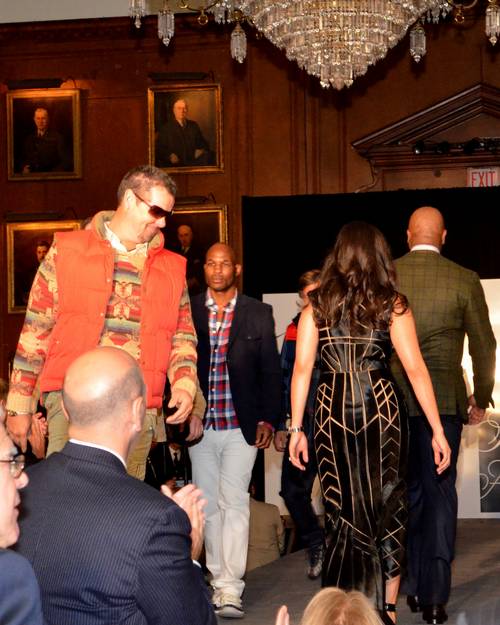 Shane Victorino All-Star Celebrity Fashion Show