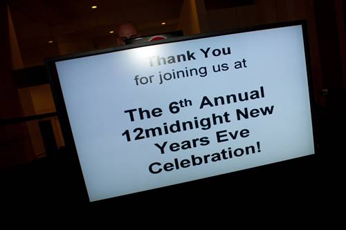 NYE 2012  @ The Crystal Tea Room (Gallery C)