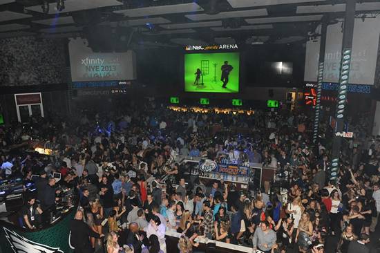 New Years Eve 2013 at XFINITY Live! (Gallery F)