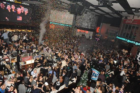 New Years Eve 2013 at XFINITY Live! (Gallery F)