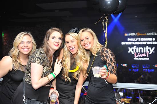 NYE 2014 - XFINITY Live! Philadelphia (Gallery A)