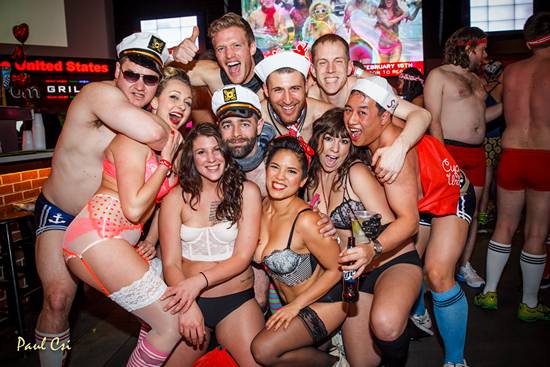 Cupid's Undie Run 2014