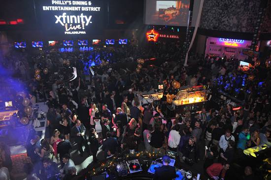 NYE 2014 - XFINITY Live! Philadelphia (Gallery A)