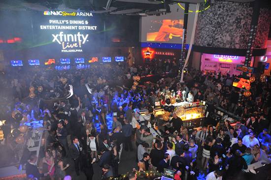 NYE 2014 - XFINITY Live! Philadelphia (Gallery A)