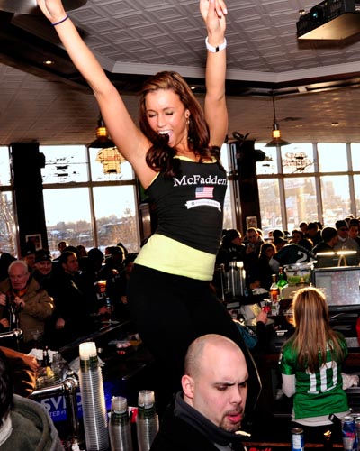 McFadden's EAGLES/Green Bay - Playoff Game 1