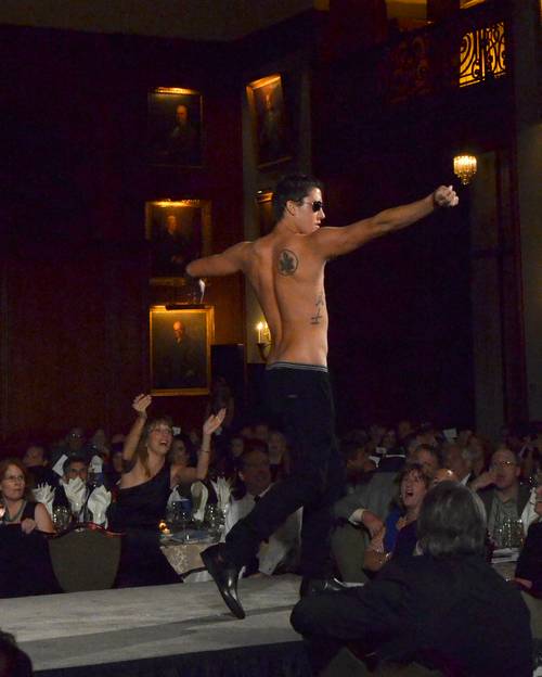 Shane Victorino All-Star Celebrity Fashion Show