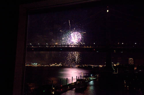 New Years Eve @ Hibachi with the Fireworks