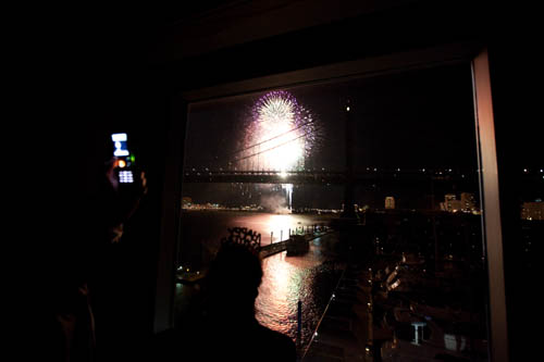 New Years Eve @ Hibachi with the Fireworks