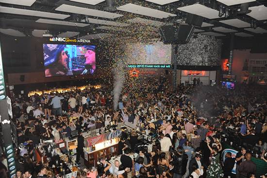 New Years Eve 2013 at XFINITY Live! (Gallery F)