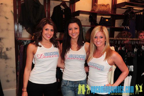 Sixers Dancers Charity Shopping Event