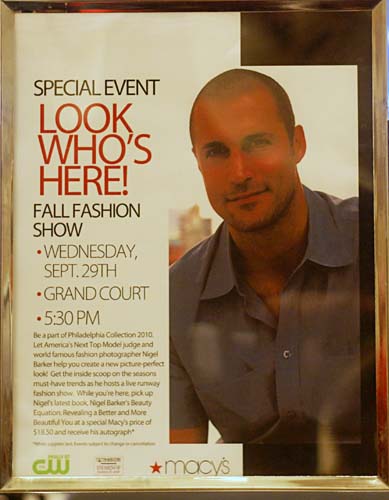 Nigel Barker Hosted Fashion Show