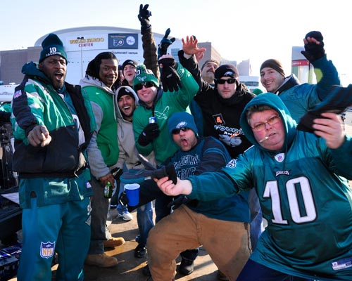 McFadden's EAGLES/Green Bay - Playoff Game 1