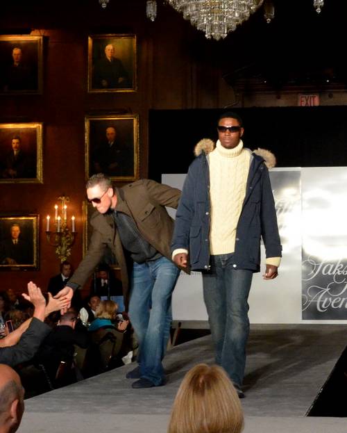Shane Victorino All-Star Celebrity Fashion Show