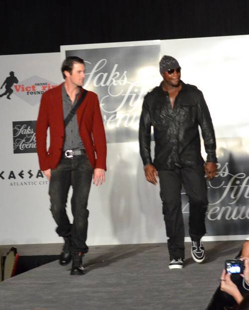 Shane Victorino All-Star Celebrity Fashion Show